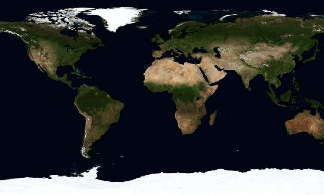 peta iklim dunia